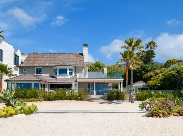 Beachfront 5-Bedroom Estate in Malibu